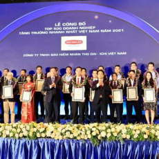 DLVN tiếp tục được vinh danh trong Top 500 Doanh nghiệp tăng trưởng nhanh nhất Việt Nam