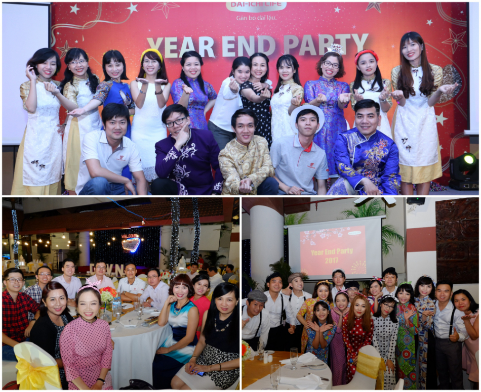 Tiệc Tất Niên – Vui như Tết tại Dai-ichi Life Việt Nam