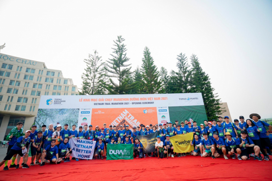 SAINT-GOBAIN VIETNAM CHINH PHỤC GIẢI VIETNAM MOUNTAIN MARATHON - MOC CHAU 2021